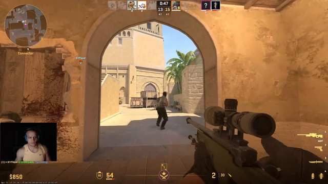 Tyler1 throws a smoke