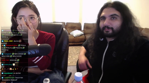 Esfand teaching Jinny Farsi