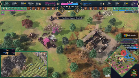 AoE4 Finals Pro Full-Pop Rushes Enemy Base In Last Minute Effort