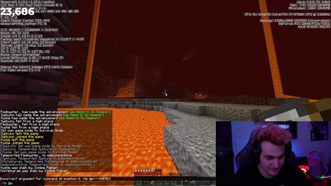 Fedmyster Teleports Every Entity in Minecraft