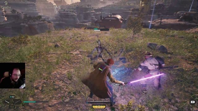 Moon's 1st playthrough of the launch ready Star Wars game