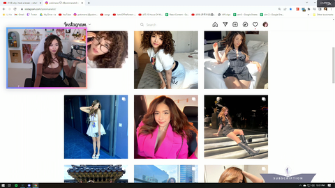 Pokimane cuts off a male peer (not named) for his comments on her pink suit