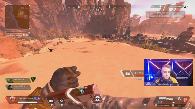 Epic healing battle at Apex Twitch Rivals tournament | With Andypyro