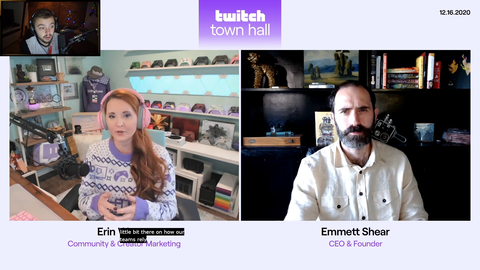 Twitch Town Hall is totally not scripted.