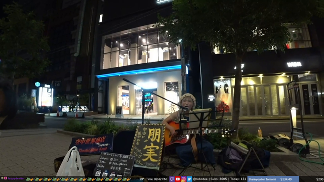 Amazing performance on robcdee's stream