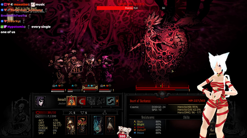 After almost 2 Years, Vtuber Beats Vanilla Darkest Dungeon Deathless/Max Difficulty/All DLC Run after 27 Attempts
