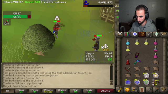"when it registers" guy having a meltdown on stream after dying ingame