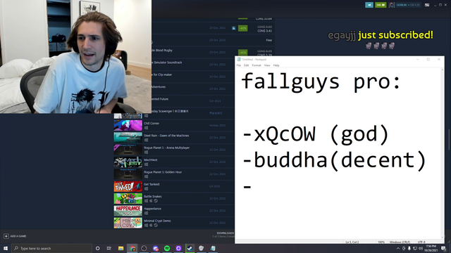 XQC spam filtered Ludwig