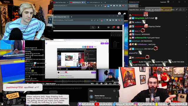 xqc goes hard against destiny take