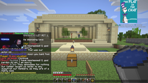 MoonMoon's roleplay server peasants put on a play for their god