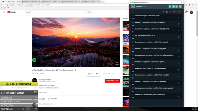 Trainwrecks Leaks Total Donations