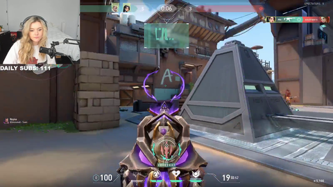 Brooke finally finds normal valorant teammates