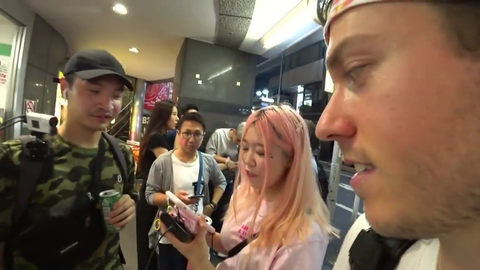 White devil uses black magic and amazes cute asian chick