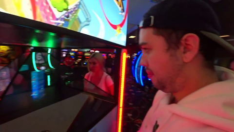Two grown men cry...