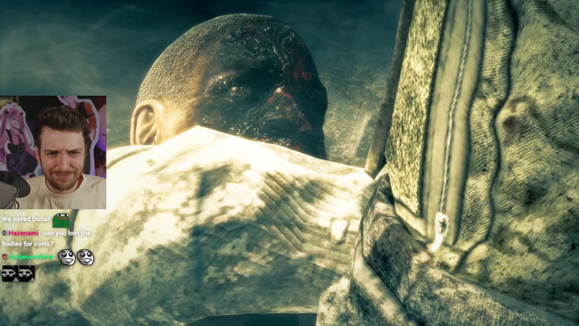 Connor experiencing the horrors of war playing Spec Ops: The Line for the first time