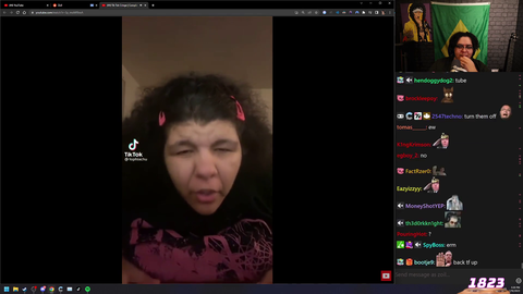 Female Zoil appears on stream