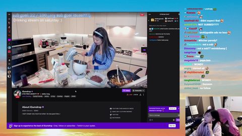 Lily joins stream at the right time
