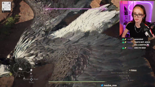 Streamer gets saved by "Thicc"