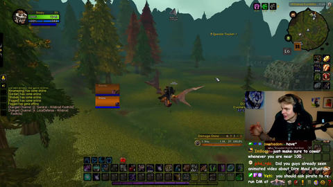 Snupy (Druid from Dire Maul) Banned in Pirate Software's Chat With 0 Messages Sent
