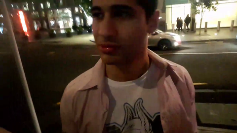 Tarik gets pushed by drunk guy
