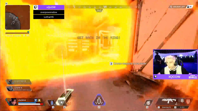XQC malding gets Hypecasted