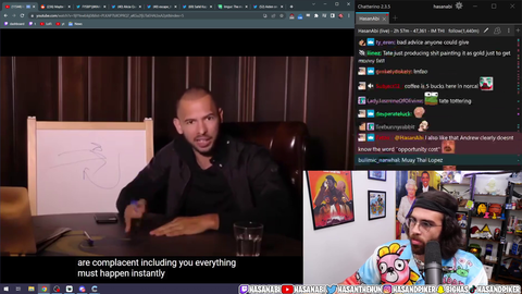 Hasan catches Andrew Taint praising Adolf Hitler in his pyramid-scheme Hustler University course