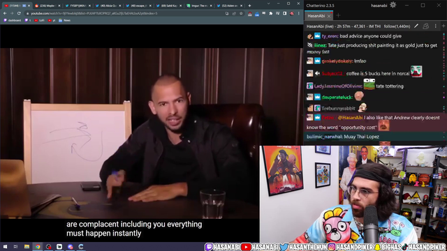 Hasan catches Andrew Taint praising Adolf Hitler in his pyramid-scheme Hustler University course