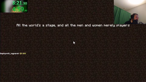Forsen reacts to the new minecraft wr nether exit situation (spoiler) and the runners solution
