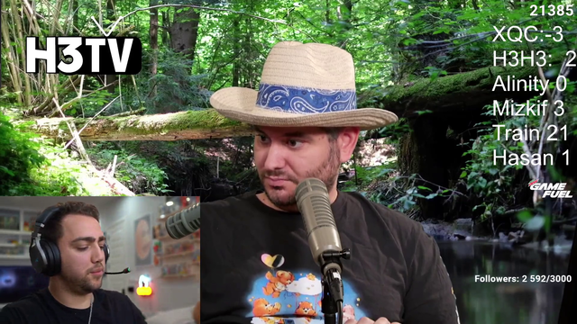 H3 SHOWS STAKE'S HQ OMEGALUL