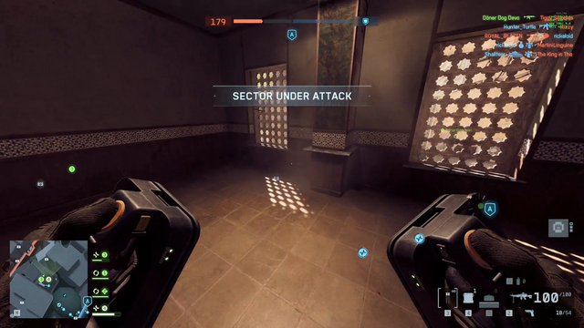 Defib man has everything under control
