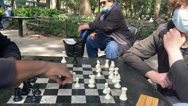 Casey Neistat Watches Hans Play Chess
