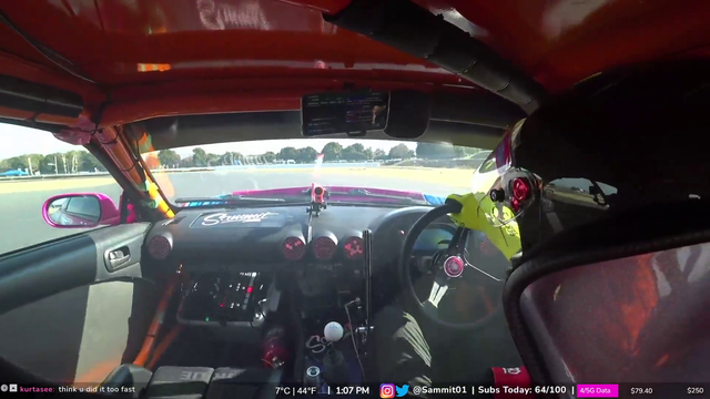 Japan D2 drive live on track