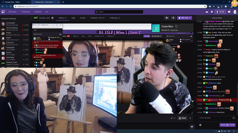 poopernoodle reacts to GrossieGore calling her a "dumb bitch" for fan art then says "i'd bang that[her]"