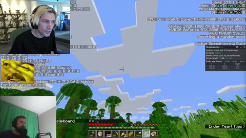 Xqc loses his mind watching Forsen throwing another mythical seed