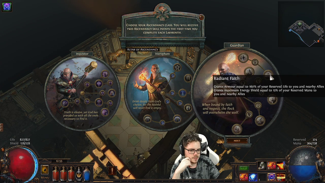 ZIGGYD | got logged out before he could ascend.