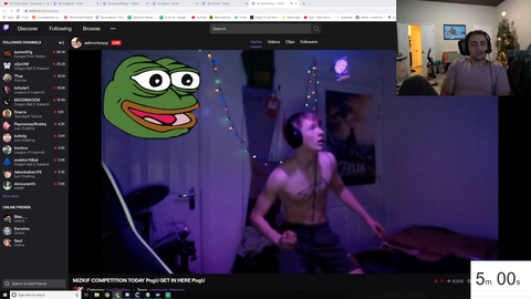 new streamer contest finds legendary performance