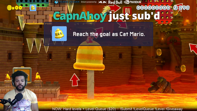 Trihex beats super mario maker level after spending over 8 hours attempting to beat it