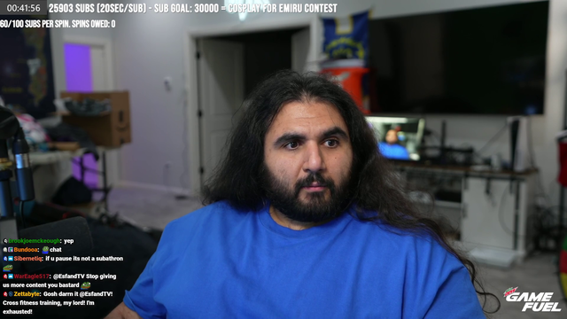 Esfands Take on his Subathon