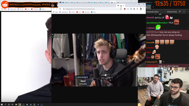 Hasan takes it personally