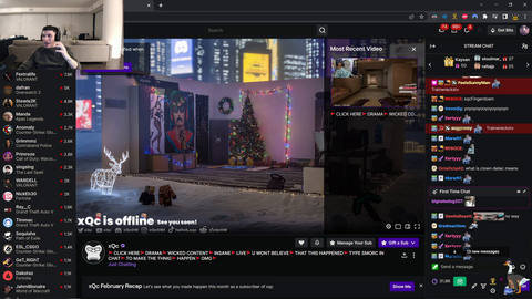 Train sees himself in the SCHIZO emote for the first time