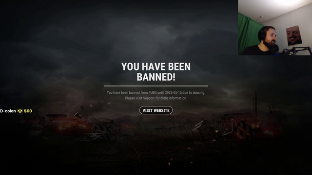 forsen Banned from PUBG