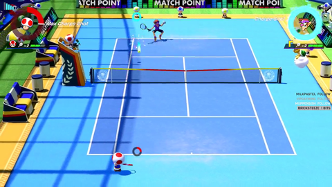 Hit that ball with all your heart.