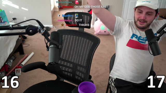 Slime breaks Ludwig's chair.