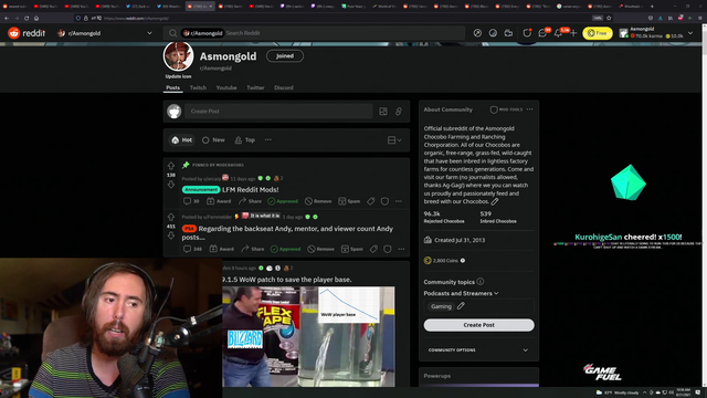 Asmon wants to quit streaming