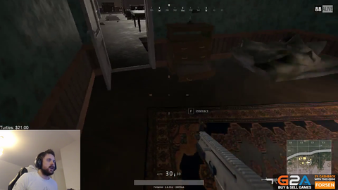 Forsen gets sniped by Snake