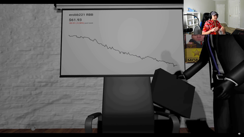Erobb has a meeting at Erobb Enterprises