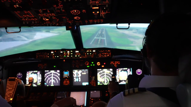 Hasan lands a plane