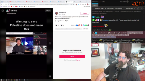 Hasan goes off on TikTok Clip Chimp