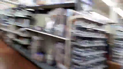 Greek asks a Walmart employee where the pogosticks are