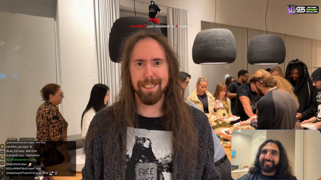 Asmongold has something to say during Thanksgiving